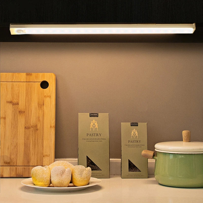 Rechargeable Motion Sensor LED Closet Lights – Wireless USB Cabinet Lights, Multi-Pack