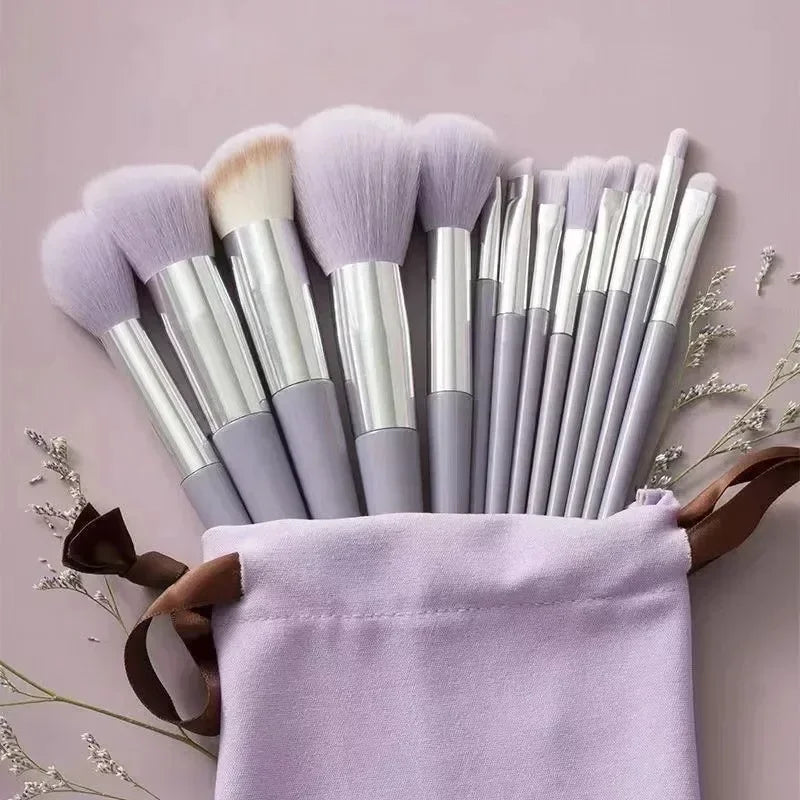 Professional Makeup Brush Set – 13 & 22 Piece Synthetic Brushes