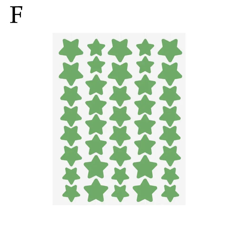 Hydrocolloid Pimple Patches – 40 Count, Star-Shaped & Invisible Acne Covers