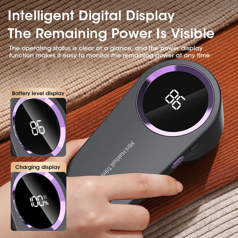 Rechargeable Electric Lint Remover – Fabric Shaver for Sweaters & Clothes