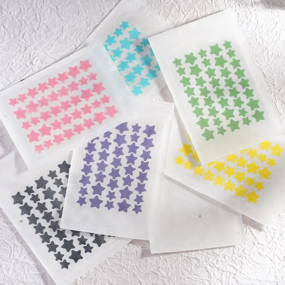 Hydrocolloid Pimple Patches – 40 Count, Star-Shaped & Invisible Acne Covers