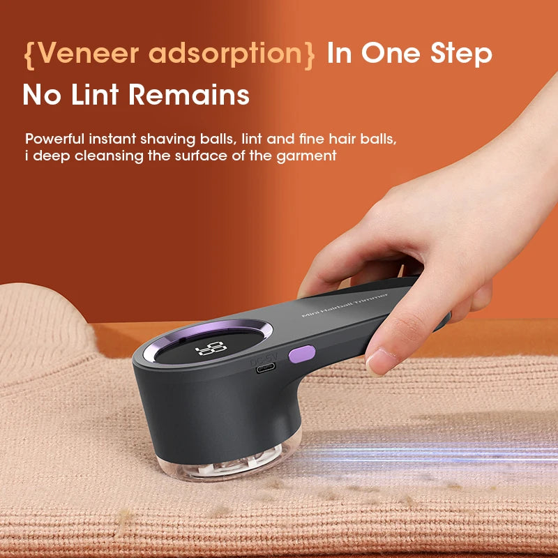 Rechargeable Electric Lint Remover – Fabric Shaver for Sweaters & Clothes