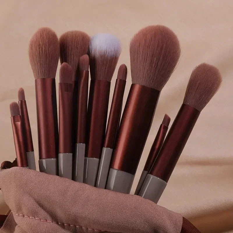 Professional Makeup Brush Set – 13 & 22 Piece Synthetic Brushes